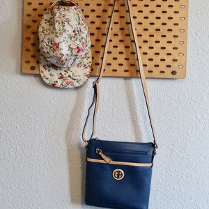 Blue Crossbody Gianibernini